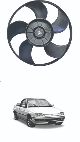 Hélice Do Radiador Escort Sem Ar 1.61992 1993 1994 1995 1996