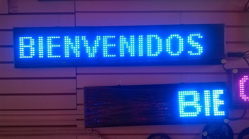 Letrero Led Panel Publicitario Programable Negocio 100 X 20.