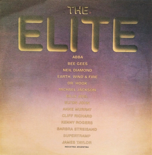 The Elite - Abba - Bee Gees - Elton John - Supertr Lp 