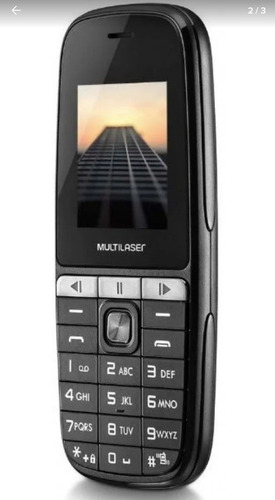 Celular Multlaser Idoso Up Play Dual Chip Câmera Mp3 Radio