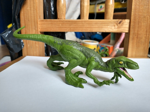 Velociraptor Mattel 2018 Attack Pack Jurassic World (Usado)