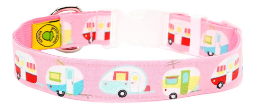 Collar Perros De Camping Autocaravana Rv  Collar Rosa C...