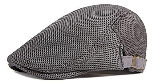 Kadble, Gorra Plana De Malla Para Hombre, Transpirable, De V