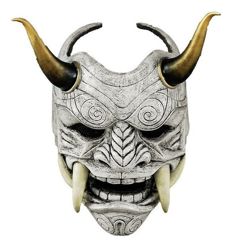 Máscara De Diablo Hannya Demon Oni Samurái Noh Kabuki Prajna