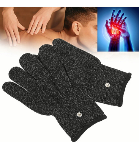 Electrodo Guantes Electroterapia Masajeador Decenas Máquina