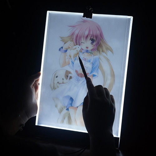 Imagem 7 de 8 de A5 Led Tablet Desenho, Caixa De Almofada De Desenho, Placa D