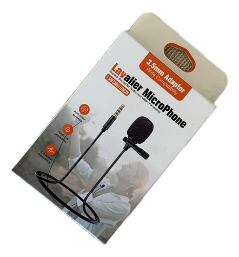 Microfono Corbatero Pc Notebook Celular