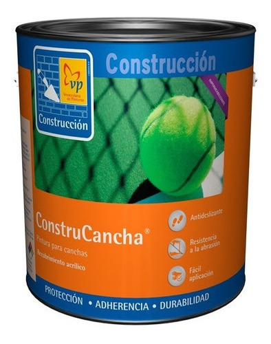 Pintura De Cancha Galón Construcancha Verde Vp Construcción