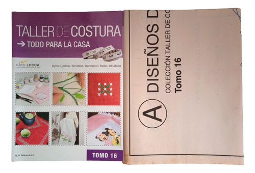 Taller De Costura Todo Para La Casa Con Moldes Tomo 16