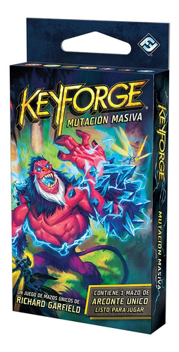 Keyforge Mutación Masiva Mazo