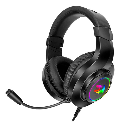 Auriculares Gamer Redragon H260 Hylas Rgb Ps4 Ps5 Pc 3.5mm