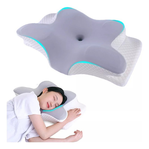 Almofada Cervical 2 Em 1 Para Dormir Almofada Ortopédica