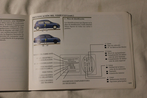 Renault Clio 2002 Manual De Instrucciones (Usado)