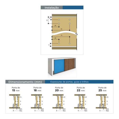 Roldanas Deslizante Porta De Correr Ro 2122 Rometal 2kits