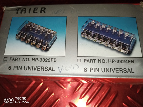 Porta Fusilera De Vidrio 6 Pin Hp-3323fb / Universal 