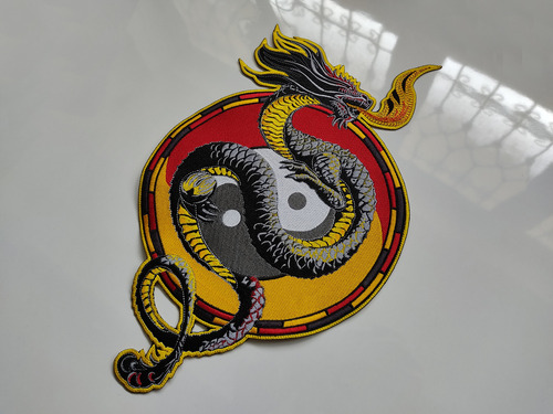 Parche Bordado Dragón Japonés Figura Legendaria Mitología