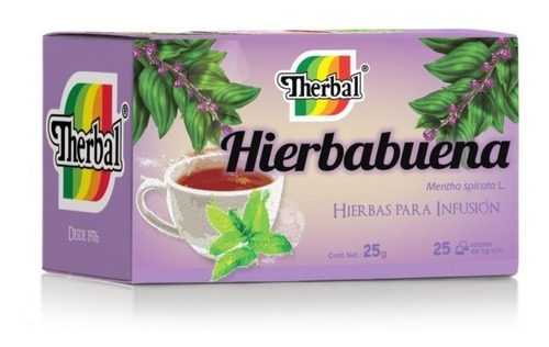 Te De Hierbabuena Therbal 25 Sobres 