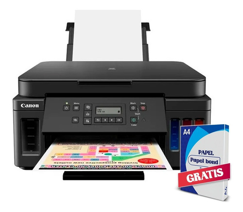 Impresor Canon G6010 Multifuncional Duplex Tinta Continuo