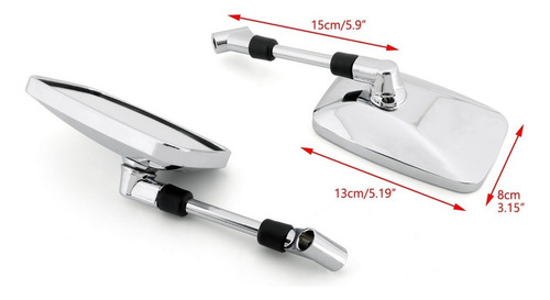 F Espejos Retrovisores Para Suzuki Vl800 Vl1500 Boulevard