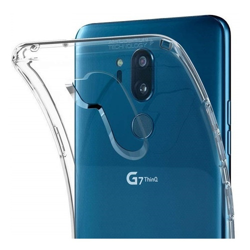 Imagen 3 de 3 de Estuche Protector Thin LG G7 Thinq - Transparente