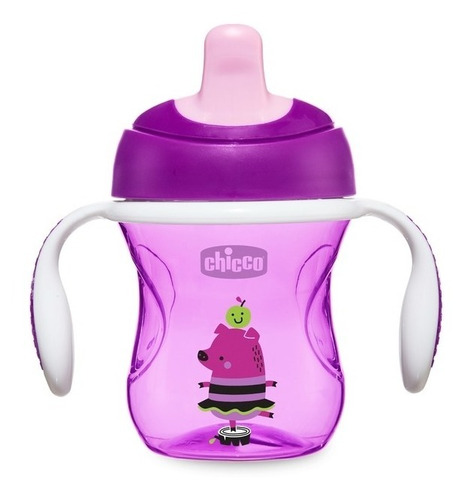 Vaso Con Asas Bebe 200ml Training Cup 6m+ Chicco Babymovil