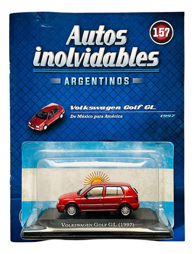 Autos Inolvidables Argentinos N° 157 Volkswagen Golf Gl