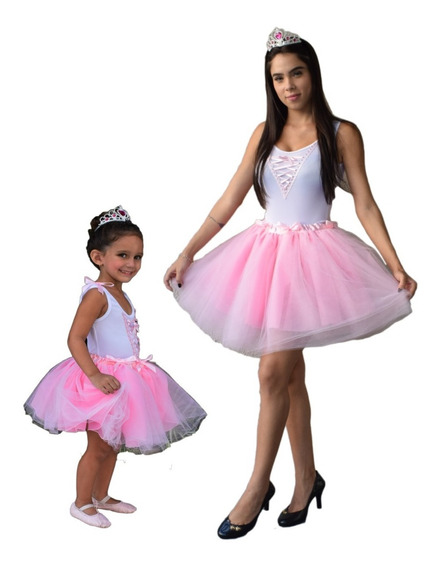 roupa bailarina mae e filha