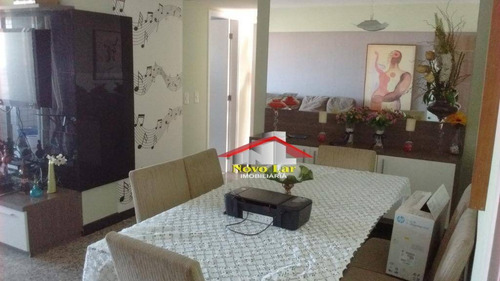 Apartamento Com 3 Dormitórios À Venda, 120 M² Por R$ 680.000,00 - Fátima - Fortaleza/ce - Ap0697