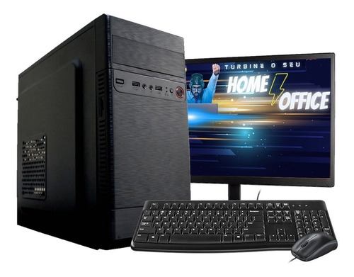 Pc Computador Completo Core I3 4gb Hd 500gb Wifi Monitor