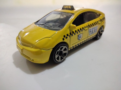 Vehículo A Escala 1:64, Matchbox, Toyota Prius Taxi 2009