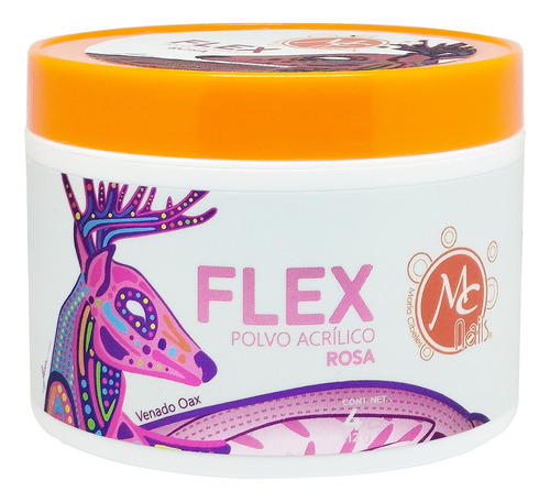 Polvo Acrilico Flex 4 Oz Uñas Mc Nails , Color A Elegir