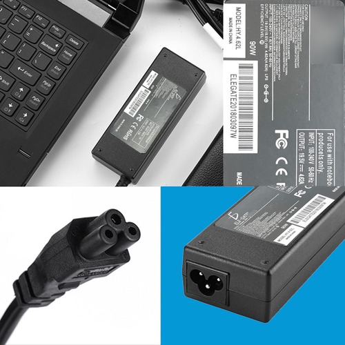 Imagen 2 de 5 de Cargador Laptop Hp 19.5v 4.62a Punta Azul 90w