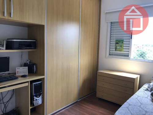 Apartamento Com 3 Dormitórios À Venda, 78 M² Por R$ 400.000,00 - Residencial Das Ilhas - Bragança Paulista/sp - Ap0677