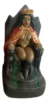 Comprar Escultura Pomba Gira Rainha No Trono Imagem Em Gesso Rainha