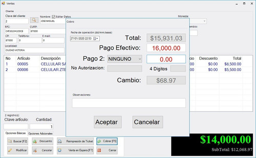 Tiempo Limititado, Codigo Fuente C# Pdv, Cfdi
