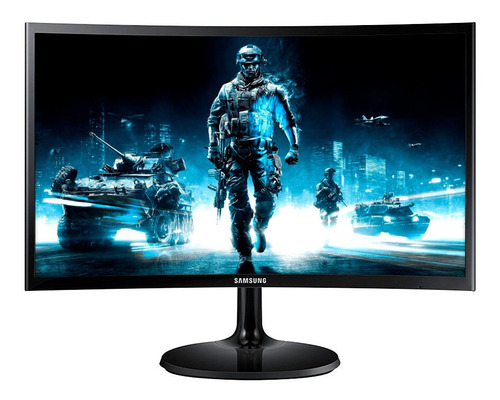 Monitor Curvo Samsung F390 24' Full Hd Gtía 3 Años Loi