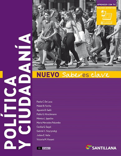 Política Y Ciudadanía 5º Año - Nuevo Saberes - Santillana