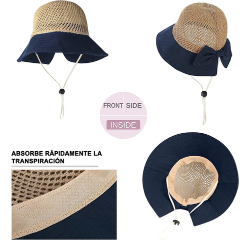 Sombrero De Sol Transpirable De Verano Para Mujer
