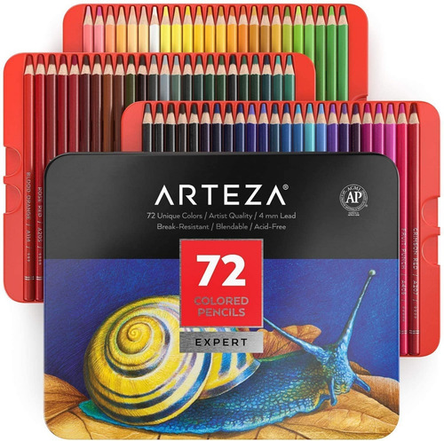 Imagen 2 de 6 de Arteza Colores Profesionales Set De 72 Para Dibujo