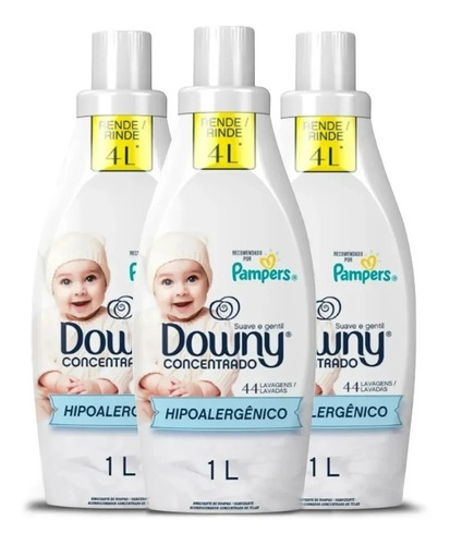 Suavizante Concentrado Downy Sensitive 3 L 132 Lavados