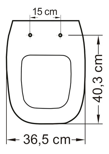 Tampa Vaso Sanitário Para Bacia Incepa Avant Pp Soft Close Branco
