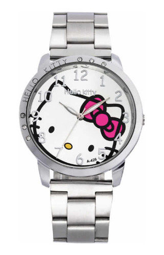 Reloj Hello Kitty Mujer Banda De Acero
