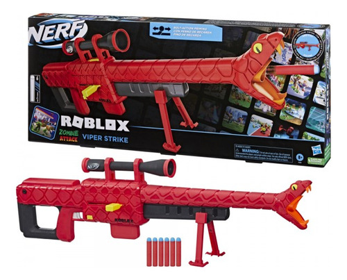  Pistola Nerf Zombie Attack Viper Strike Roblox Hasbro