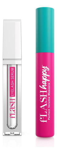 Mascara De Pestañas Waterproof Flash Serum Para Pestañas Y F