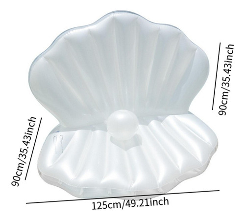 Silla Flotante Inflable, Silla Reclinable Para El Agua,