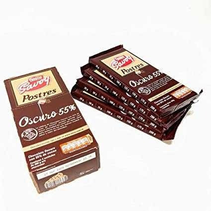 Chocolate Savoy Postres 55% Cacao Pur - kg a $16250