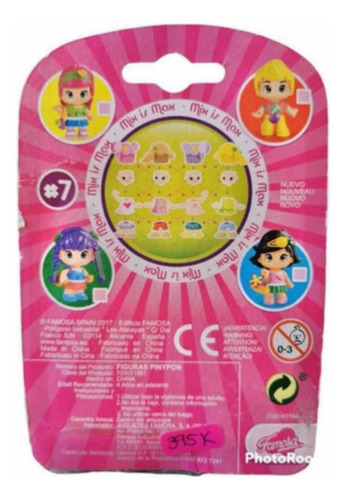 Figura Básica Pinypon Mix Is Max Serie 7 680k