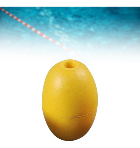 Y 2 Boya Flotante Con Forma De Oliva, Cuerda For Amarillo