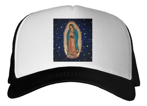 Gorra Virden De Guadalupe Estrellas Religion