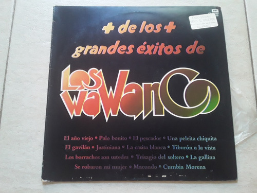 Los Wawancó - Grandes Éxitos - Lp Vinilo / Kktus